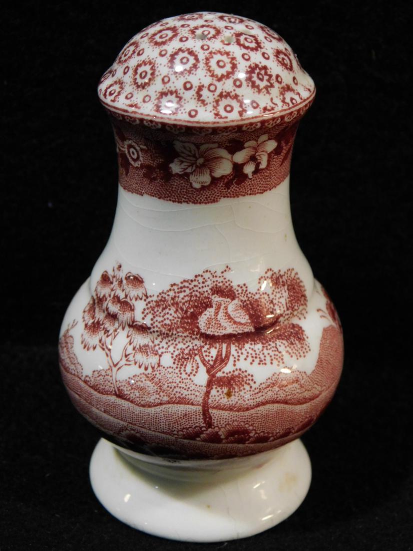 SPODE COPELAND ENGLAND RED TRANSFERWARE (1 of 4)