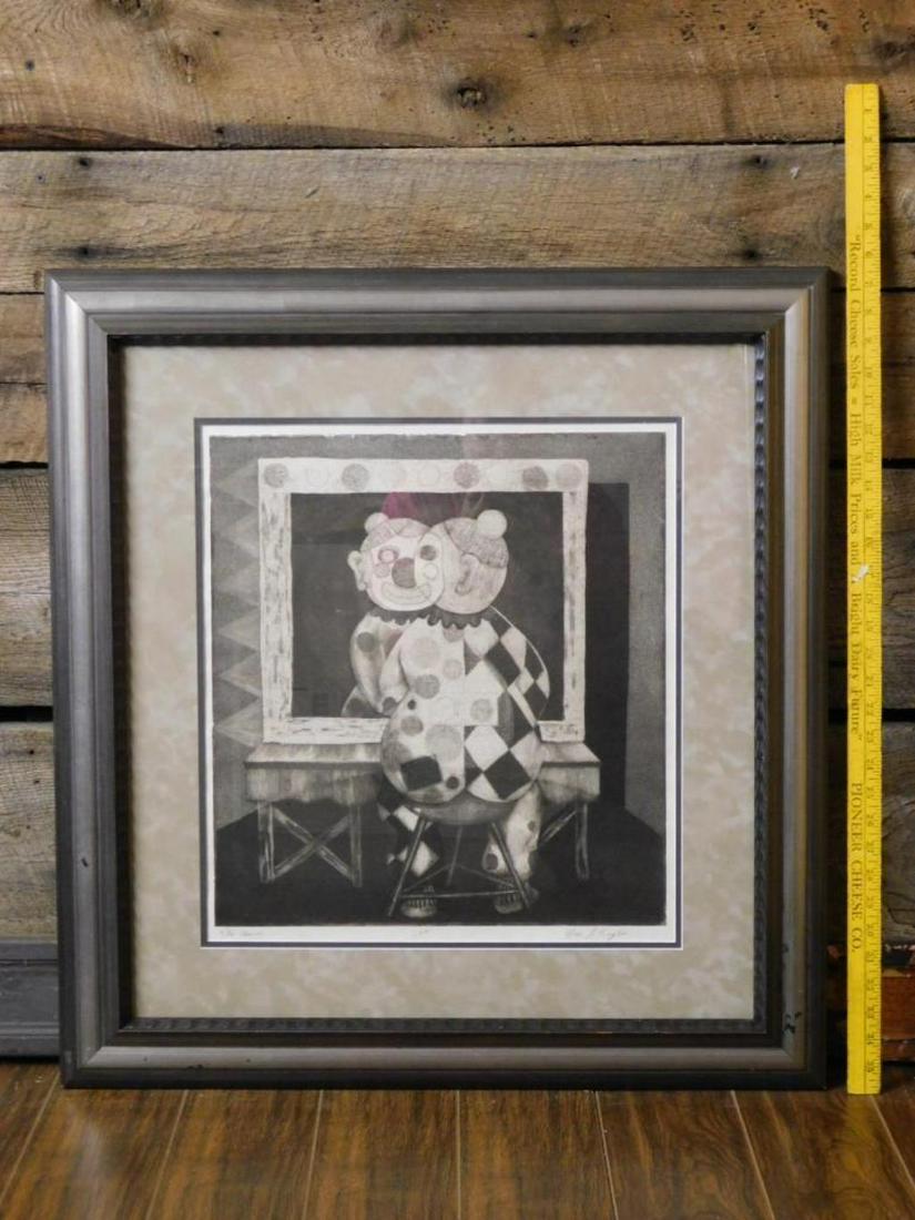 THE CLOWN PRINT NUMBERED MAX TAYLOR (1 of 16)