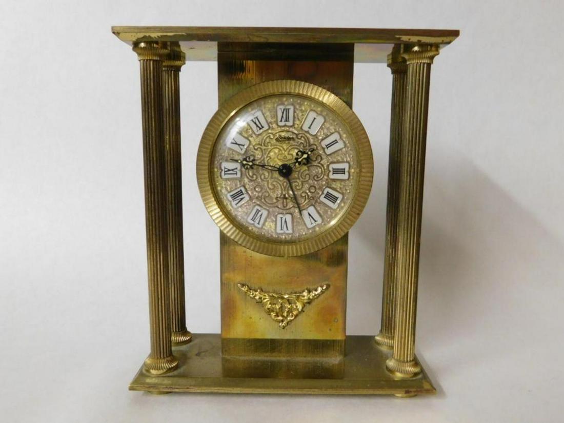 LINDEN GUILD FRANCE FRENCH CLOCK 17 JEWELS: LINDEN GUILD FRANCE FRENCH CLOCK 17 JEWELS