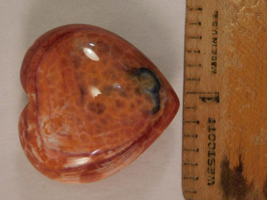 FIRE AGATE   ROCK STONE LAPIDARY SPECIMEN (1 of 2)