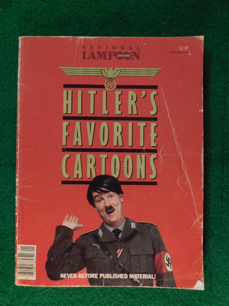 80228 NATIONAL LAMPOON PRESENTS: HITLER'S FAVORITE: 80229 NATIONAL LAMPOON PRESENTS: HITLER'S FAVORITE CARTOONS NATIONAL LAMPOON INC. BOOK