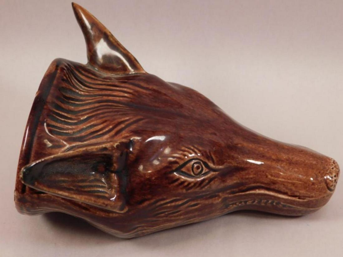 MOLDED WOLF HEAD: MOLDED WOLF HEAD