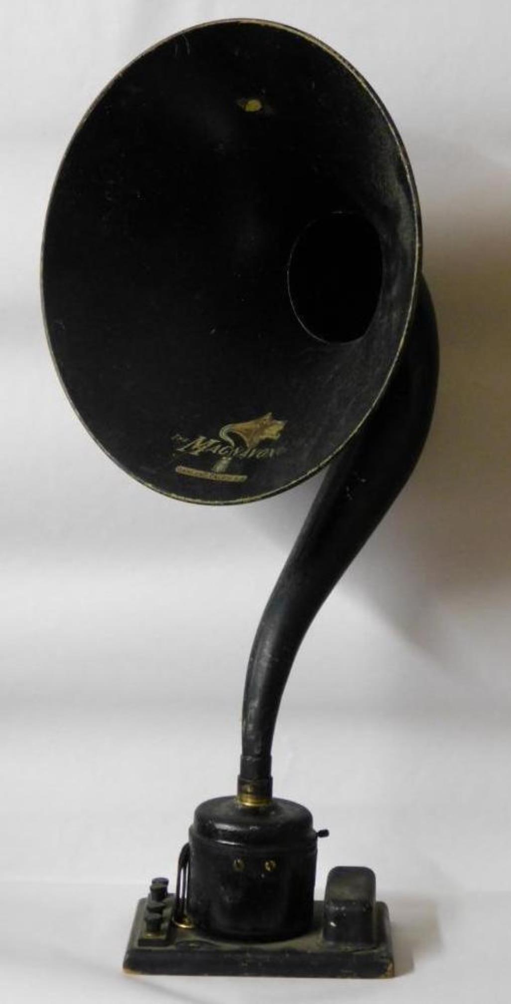 MAGNAVOX 1920'S SPEAKER TELEMEGAFONE RADIO HORN SPEAKER: MAGNAVOX 1920'S SPEAKER TELEMEGAFONE RADIO HORN SPEAKER