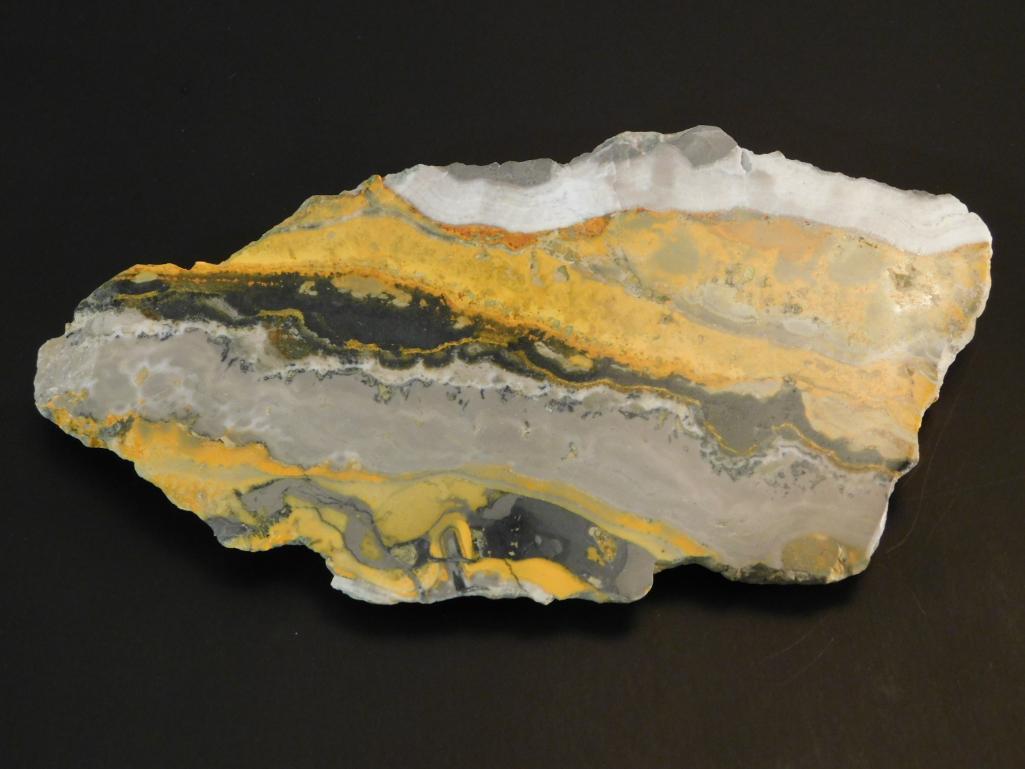 BUMBLEBEE JASPER SLAB ROCK STONE LAPIDARY SPECIMEN: BUMBLEBEE JASPER SLAB ROCK STONE LAPIDARY SPECIMEN