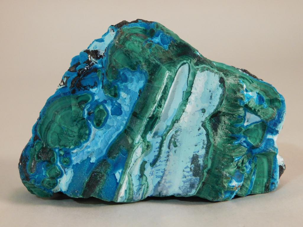 CHRYSOCOLLA MALACHITE ROCK STONE LAPIDARY SPECIMEN: CHRYSOCOLLA MALACHITE ROCK STONE LAPIDARY SPECIMEN