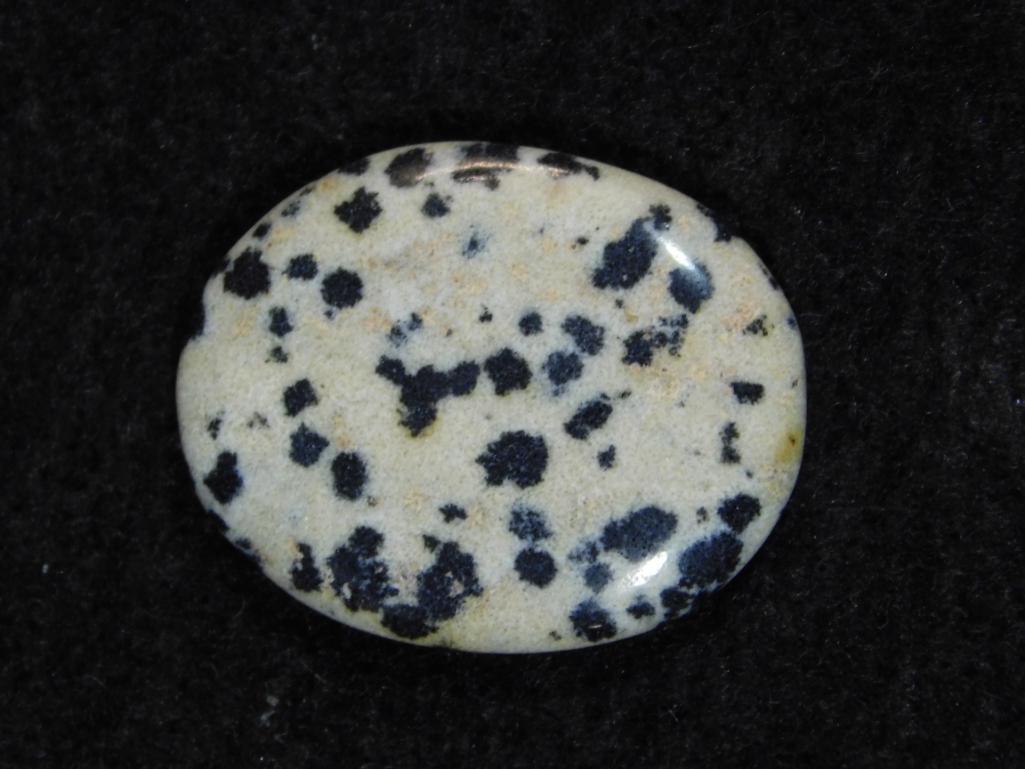 DALMATION JASPER CABOCHON ROCK STONE LAPIDARY: DALMATION JASPER CABOCHON ROCK STONE LAPIDARY