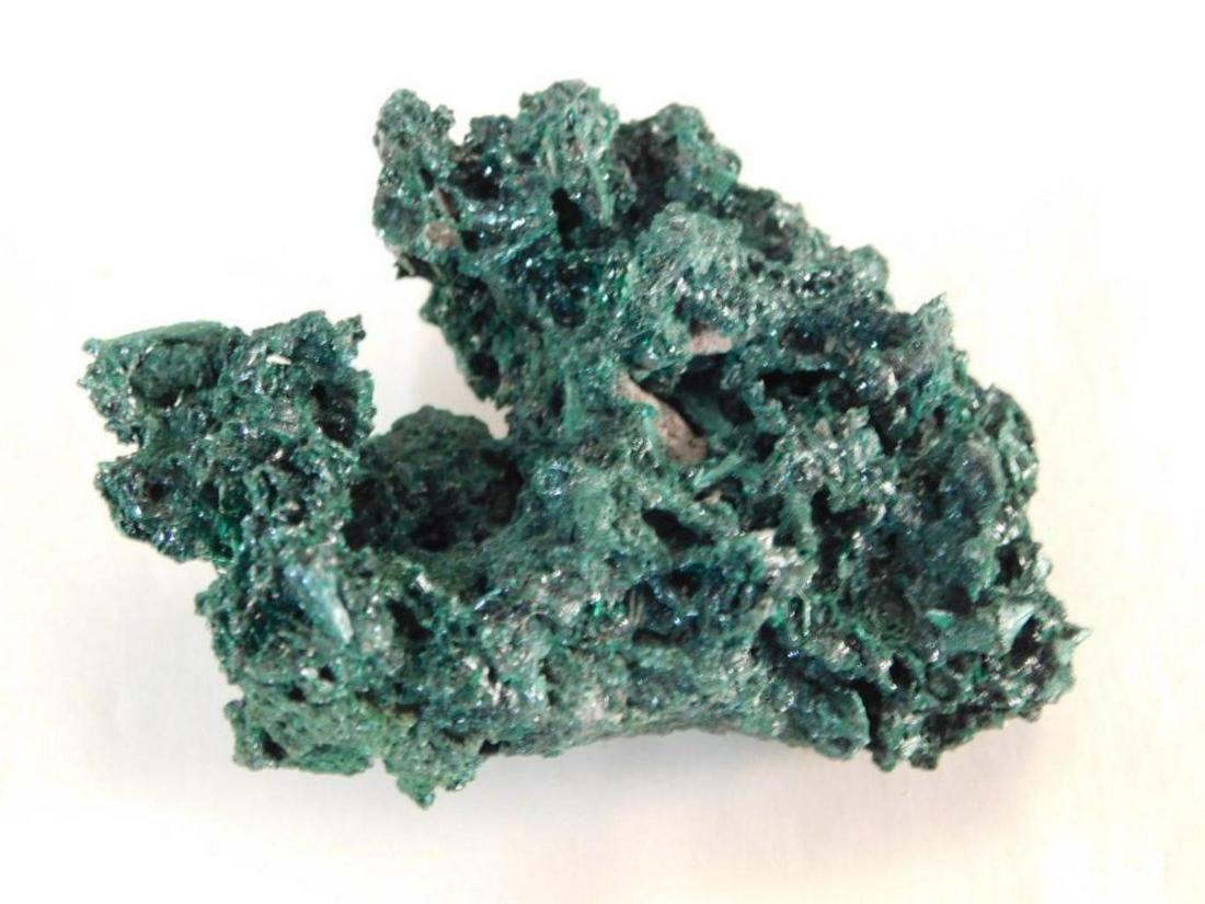 FIBROUS MALACHITE ROCK STONE LAPIDARY SPECIMEN: FIBROUS MALACHITE ROCK STONE LAPIDARY SPECIMEN
