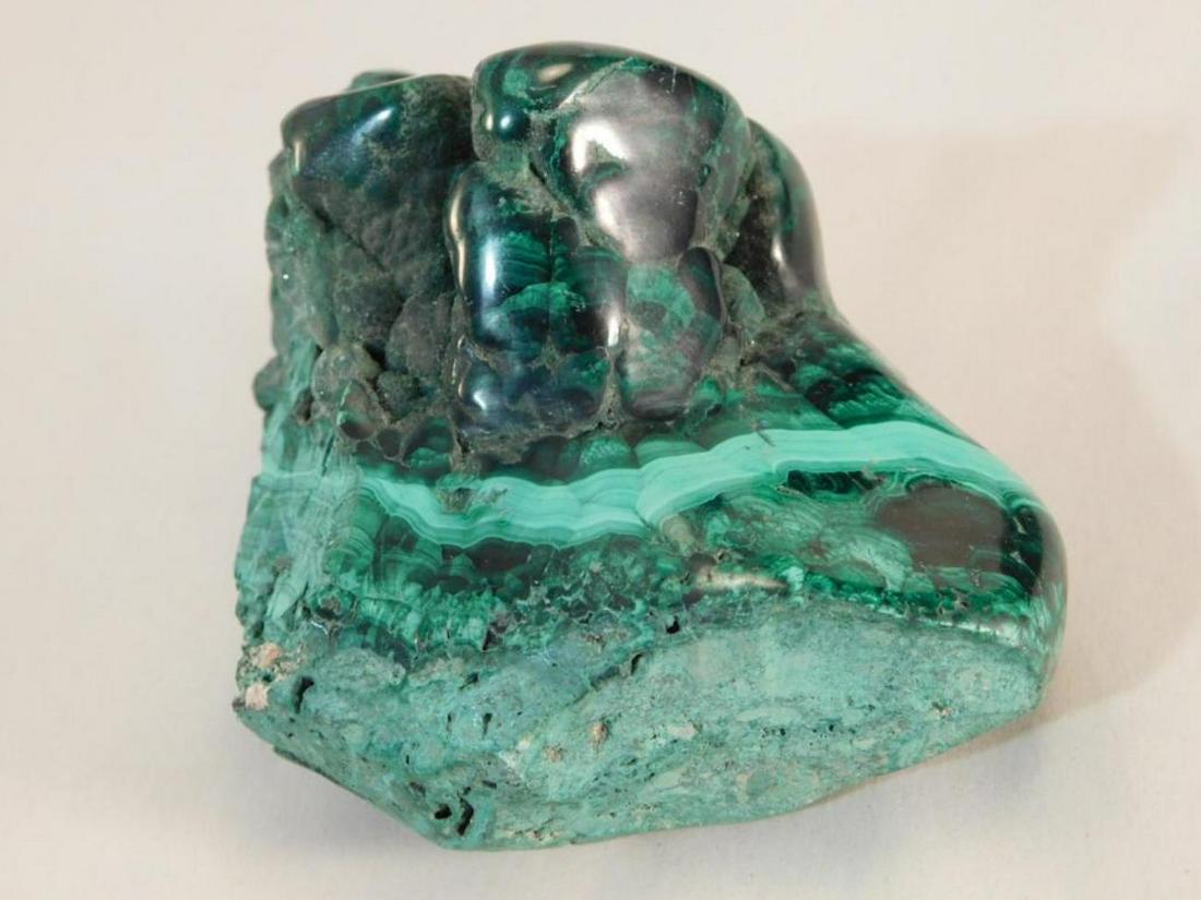 MALACHITE ROCK STONE LAPIDARY SPECIMEN: MALACHITE ROCK STONE LAPIDARY SPECIMEN
