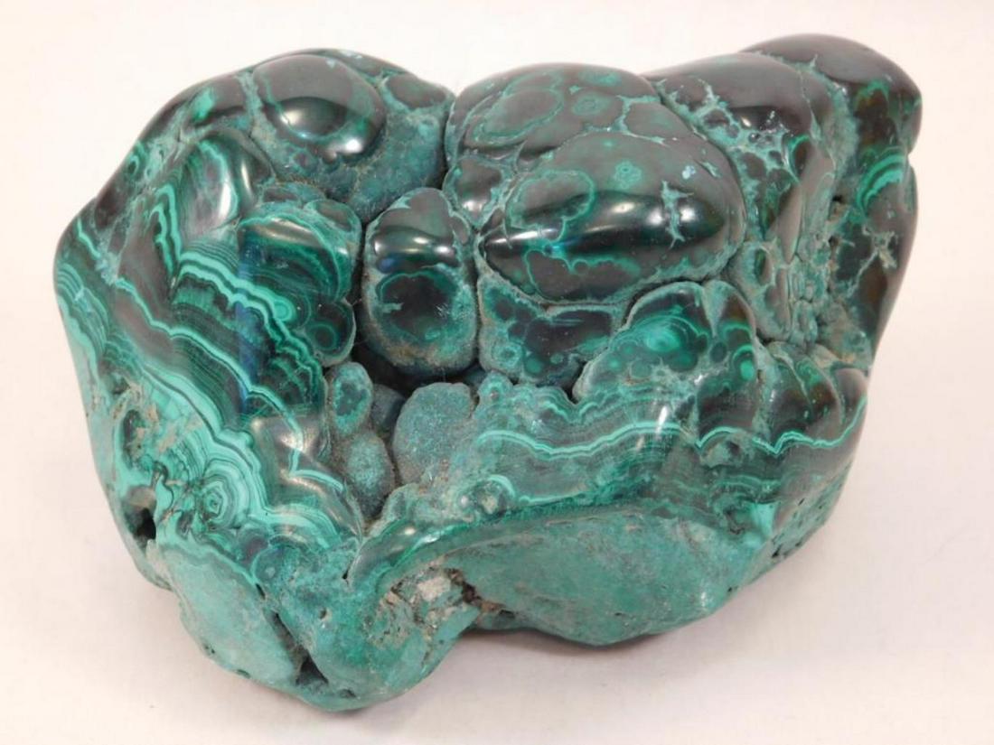 MALACHITE ROCK STONE LAPIDARY SPECIMEN: MALACHITE ROCK STONE LAPIDARY SPECIMEN