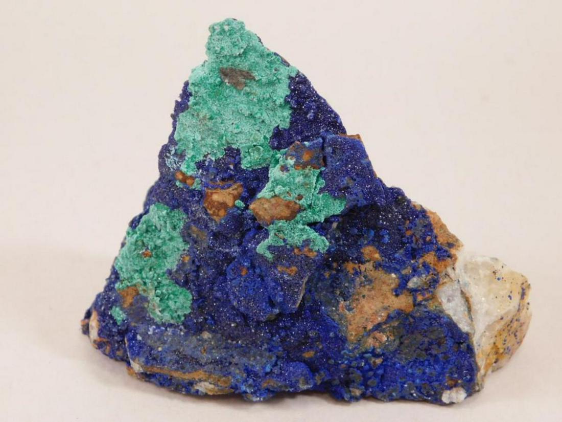 MALACHITE AZURITE ROCK STONE LAPIDARY SPECIMEN: MALACHITE AZURITE ROCK STONE LAPIDARY SPECIMEN