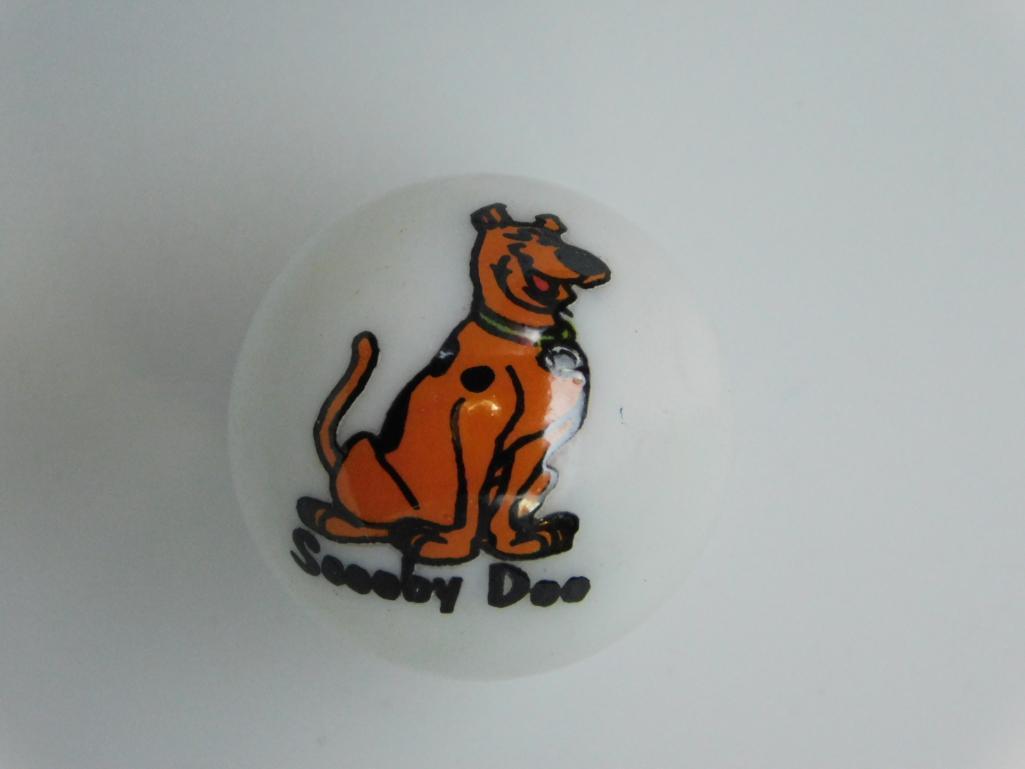 SCOOBY DOO COMIC MARBLE VINTAGE ANTIQUE COLLECTION: Thank you for attending HATMAN AUCTIONS! MARBLE TYPES INCLUDE AGGIE, JABO, CONTEMPORARY, ONION SKIN, GERMAN, SULPHIDE, CATS-EYE, MULTI-VEIN, BANANA, BENNINGTON, CLAY, GLASS, FROSTED, ORIENTAL, SWIRL,