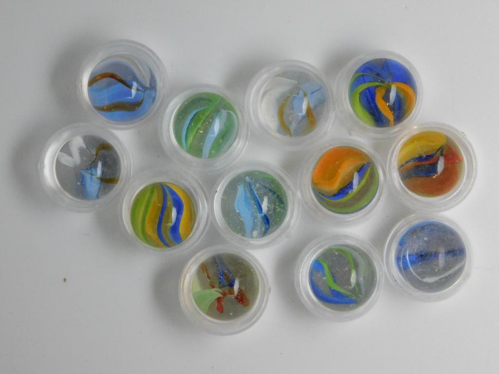 CATS-EYE MARBLE VINTAGE ANTIQUE COLLECTION MARBLES: Thank you for attending HATMAN AUCTIONS! MARBLE TYPES INCLUDE AGGIE, JABO, CONTEMPORARY, ONION SKIN, GERMAN, SULPHIDE, CATS-EYE, MULTI-VEIN, BANANA, BENNINGTON, CLAY, GLASS, FROSTED, ORIENTAL, SWIRL,