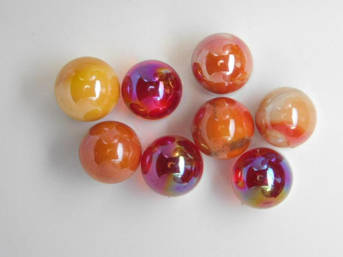 CARNIVAL MARBLE VINTAGE ANTIQUE COLLECTION MARBLES: Thank you for attending HATMAN AUCTIONS! MARBLE TYPES INCLUDE AGGIE, JABO, CONTEMPORARY, ONION SKIN, GERMAN, SULPHIDE, CATS-EYE, MULTI-VEIN, BANANA, BENNINGTON, CLAY, GLASS, FROSTED, ORIENTAL, SWIRL,