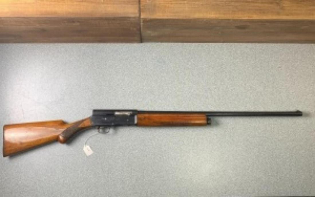 Browning A5 Light Twelve - Belgium 2 3/4 Gun Estate: THANK YOU FOR ATTENDING TODAY'S AUCTION, which features Advertising, Guns, Petroliana, Coins, Toys, Ephemera, Primitives, & Americana. Items in this auction will be available for preview in Mammoth Sp