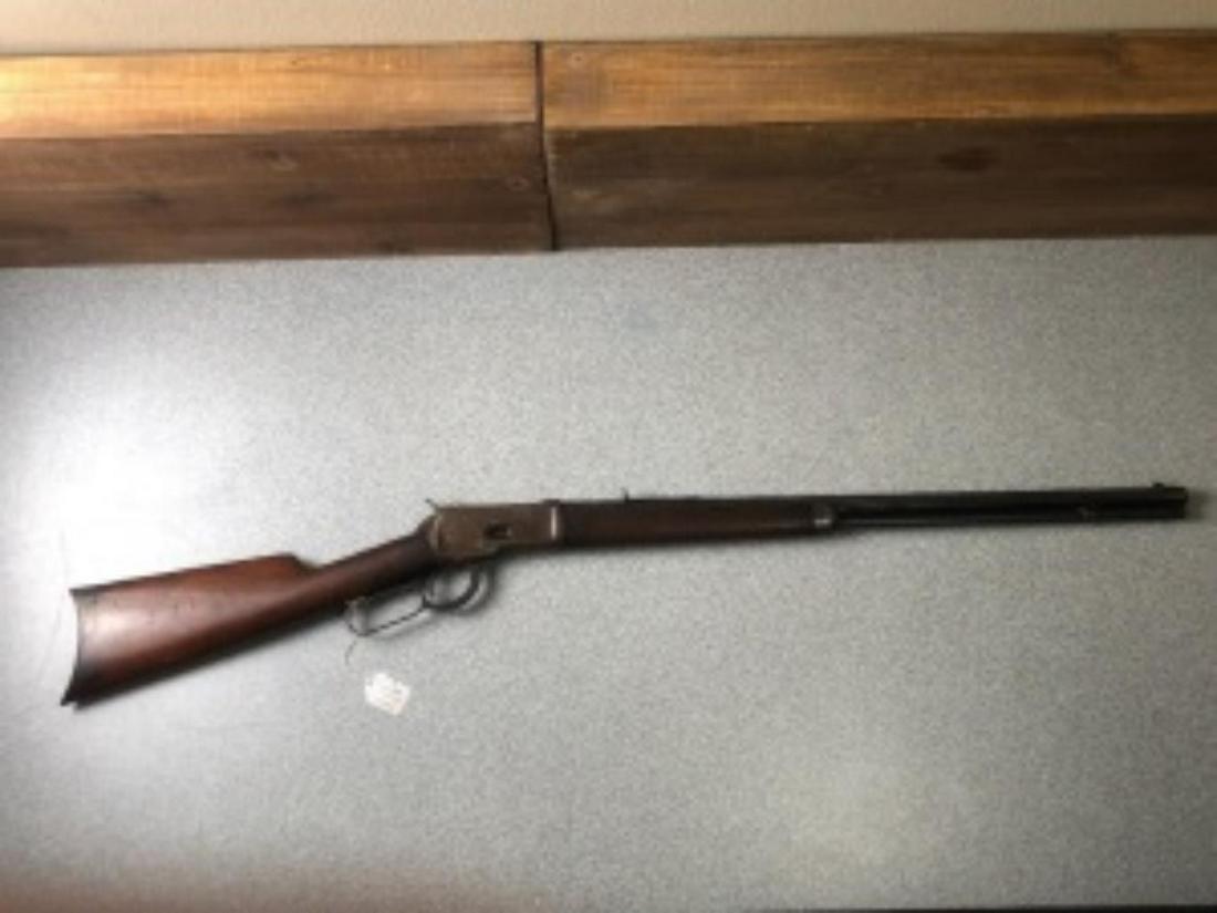 Winchester Model 1873 25-20 W.C.F. Gun Estate: THANK YOU FOR ATTENDING TODAY'S AUCTION, which features Advertising, Guns, Petroliana, Coins, Toys, Ephemera, Primitives, & Americana. Items in this auction will be available for preview in Mammoth Sp