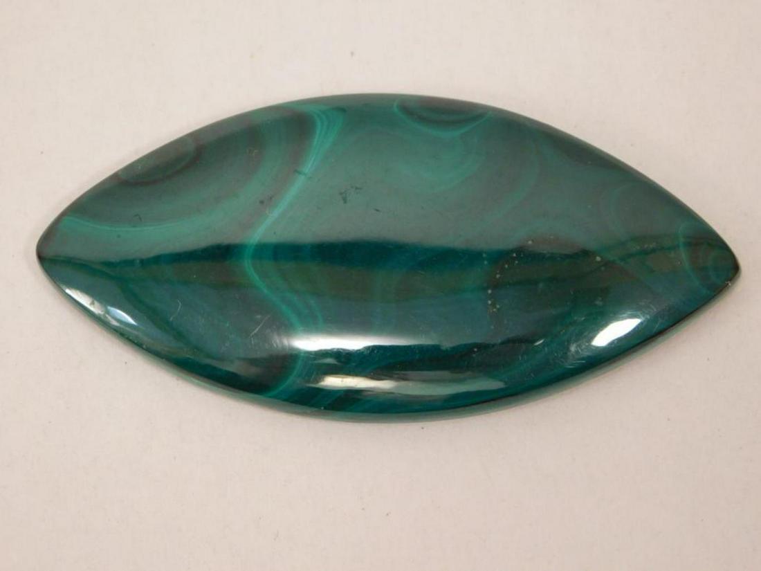 MALACHITE CABOCHON ROCK STONE LAPIDARY SPECIMEN: MALACHITE CABOCHON ROCK STONE LAPIDARY SPECIMEN