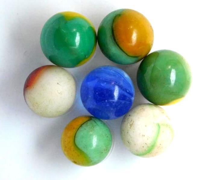 AGGIE MARBLE TOY GLASS VINTAGE ANTIQUE COLLECTION: AGGIE MARBLE TOY GLASS VINTAGE ANTIQUE COLLECTION MARBLES