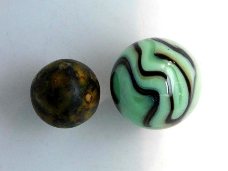 GLASS VINTAGE ANTIQUE MARBLE COLLECTION: GLASS VINTAGE ANTIQUE MARBLE COLLECTION