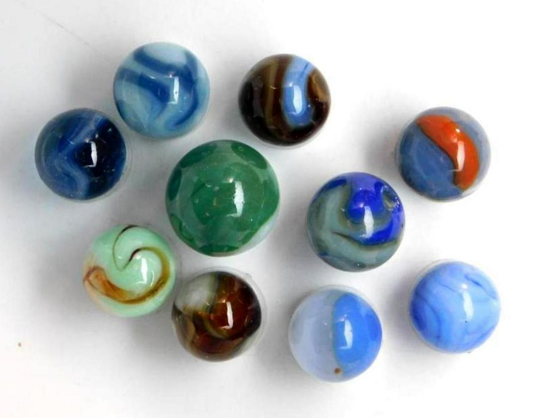 GLASS VINTAGE ANTIQUE MARBLE COLLECTION: GLASS VINTAGE ANTIQUE MARBLE COLLECTION
