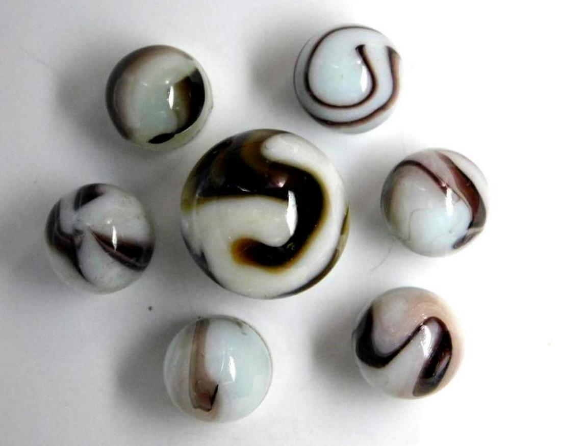 GLASS VINTAGE ANTIQUE MARBLE COLLECTION: GLASS VINTAGE ANTIQUE MARBLE COLLECTION