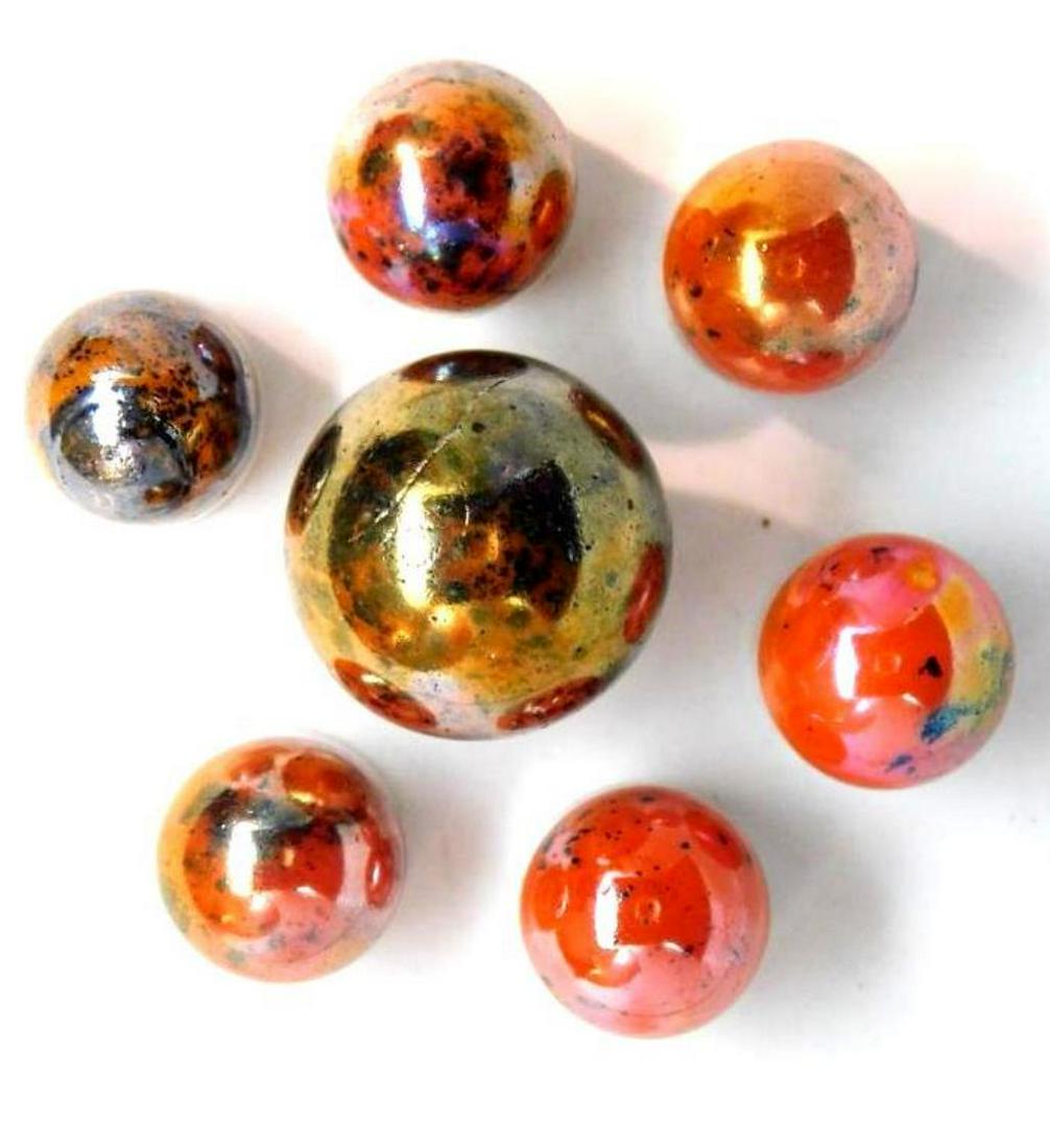 GLASS VINTAGE ANTIQUE MARBLE COLLECTION: GLASS VINTAGE ANTIQUE MARBLE COLLECTION