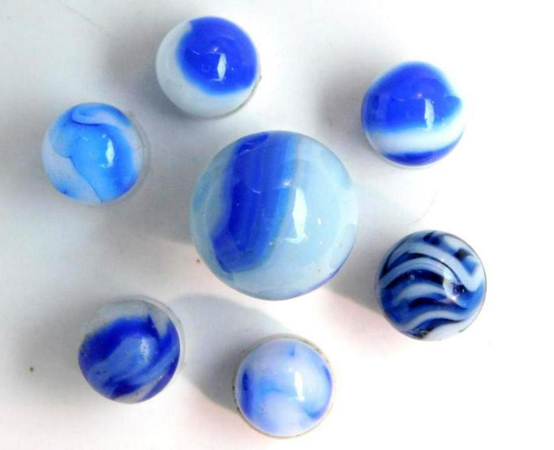 GLASS VINTAGE ANTIQUE MARBLE COLLECTION: GLASS VINTAGE ANTIQUE MARBLE COLLECTION