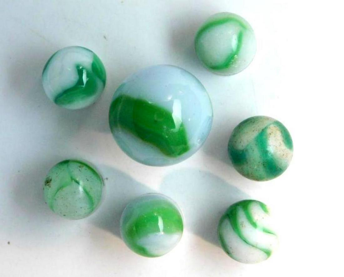 GLASS VINTAGE ANTIQUE MARBLE COLLECTION: GLASS VINTAGE ANTIQUE MARBLE COLLECTION