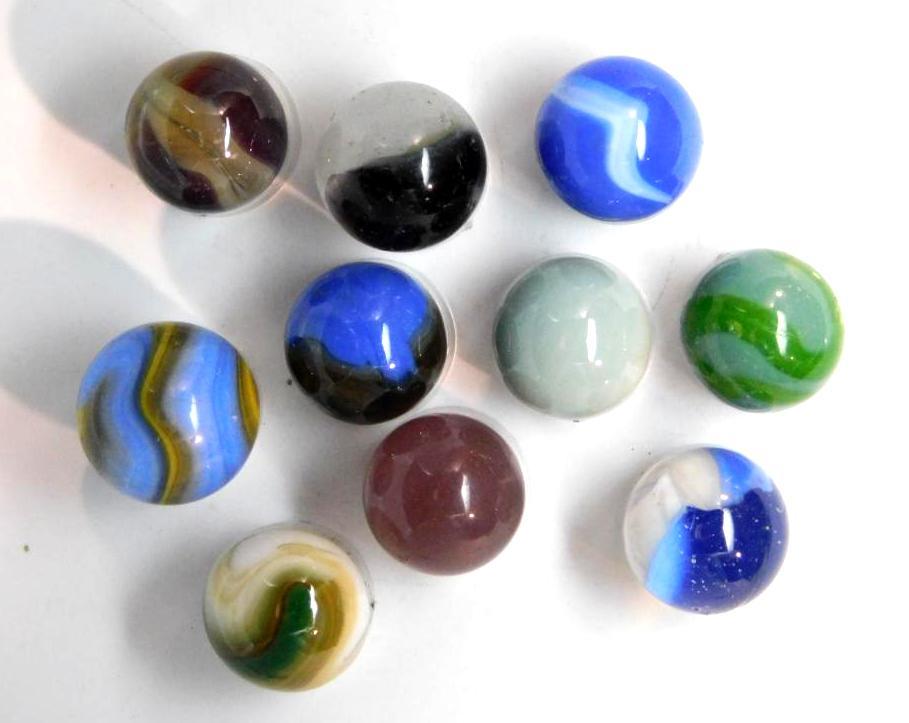 GLASS VINTAGE ANTIQUE MARBLE COLLECTION: GLASS VINTAGE ANTIQUE MARBLE COLLECTION