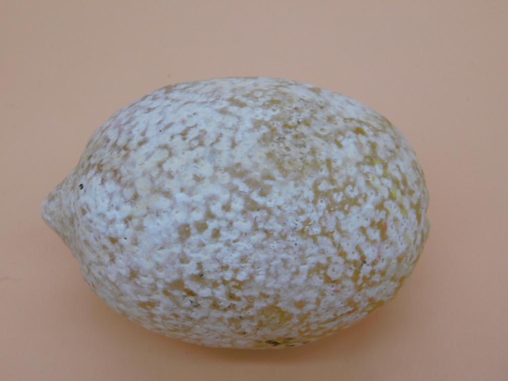 ITALIAN ALABASTER STONE LEMON FRUIT MARBLE EARLY (1 of 3)