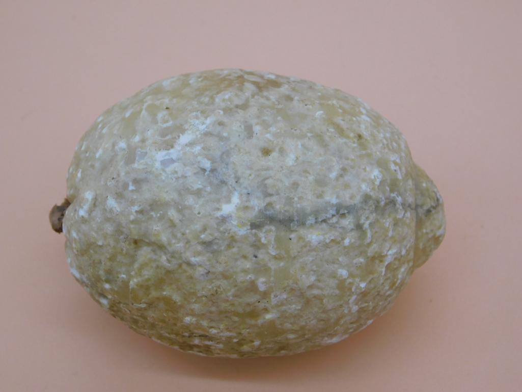 ITALIAN ALABASTER STONE LEMON FRUIT MARBLE EARLY (1 of 4)