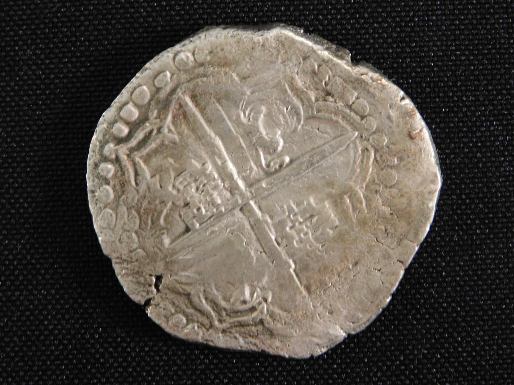 SILVER COIN FROM 1641 'CONCEPCION' SHIPWRECK 22 GRAMS (1 of 4)