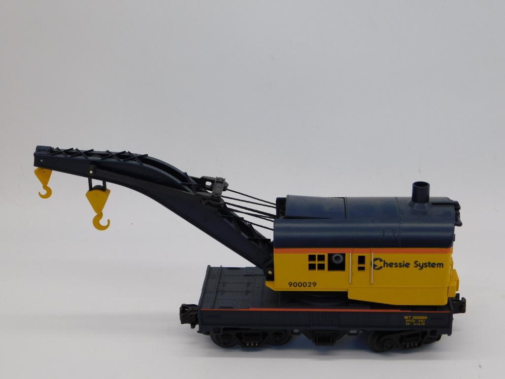 MTH CHESSIE SYSTEM CRANE CAR O O27 WITH ORIGINAL BOX (1 of 4)