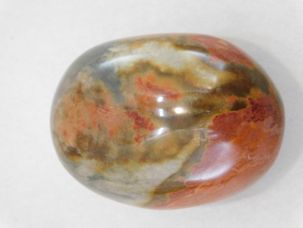 POLYCHROME JASPER ROCK STONE LAPIDARY SPECIMEN: POLYCHROME JASPER ROCK STONE LAPIDARY SPECIMEN