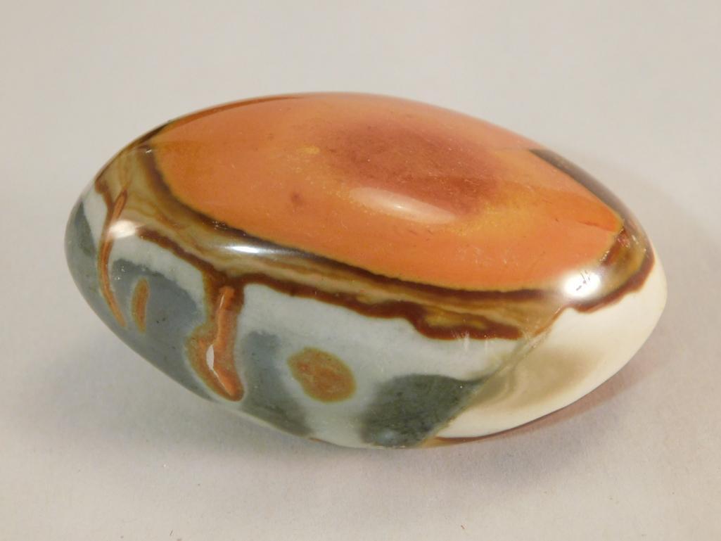 POLYCHROME JASPER ROCK STONE LAPIDARY SPECIMEN: POLYCHROME JASPER ROCK STONE LAPIDARY SPECIMEN