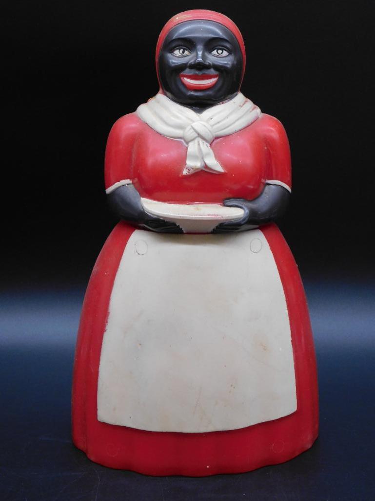 AUNT JEMIMA COOKIE JAR  ANTIQUE& VINTAGE EARLY ORIG (1 of 4)