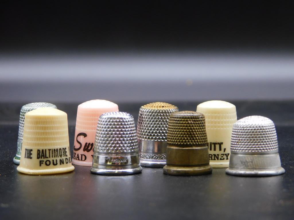 ADVERTISING THIMBLES ANTIQUE& VINTAGE: ADVERTISING THIMBLES ANTIQUE& VINTAGE
