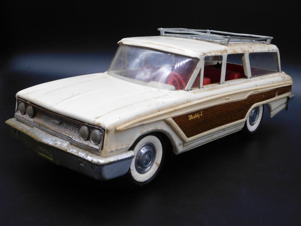 BUDDY L WOOD PANELED STATION WAGON ANTIQUE& VINTAGE: BUDDY L WOOD PANELED STATION WAGON ANTIQUE& VINTAGE