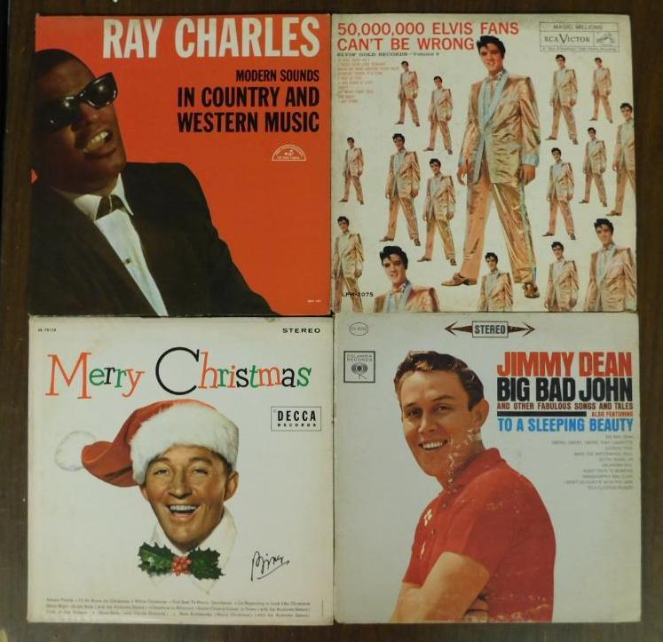 SET OF 4 VINYL RECORDS ANTIQUE& VINTAGE: SET OF 4 VINYL RECORDS ANTIQUE& VINTAGE