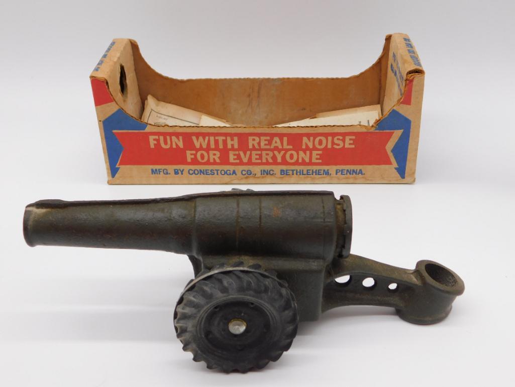 BIG-BANG CANNON WITH ORIGINAL BOX ANTIQUE& VINTAGE: BIG-BANG CANNON WITH ORIGINAL BOX ANTIQUE& VINTAGE