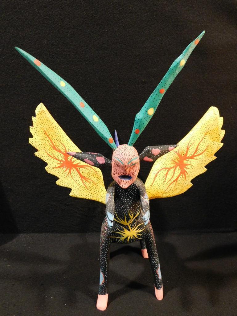 JAVIER C OAXACAN MEXICO WOOD CARVING MEXICAN FOLK ART (1 of 10)