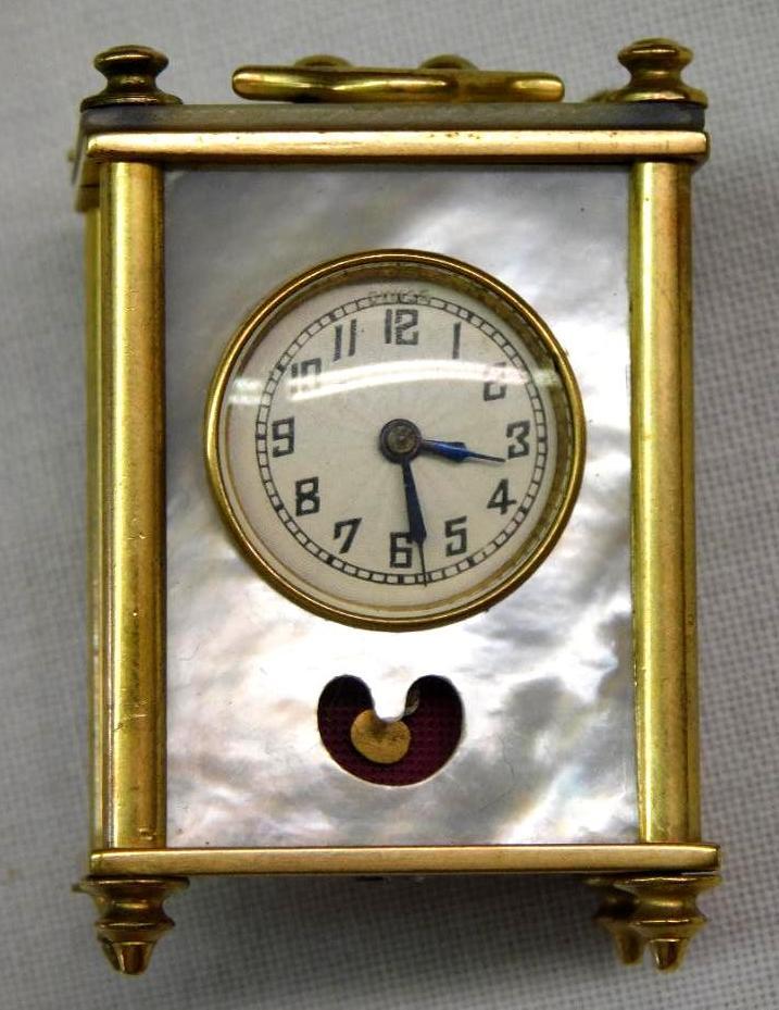 LANCEL SWISS BREVET CLOCK MINIATURE WATCH (1 of 3)