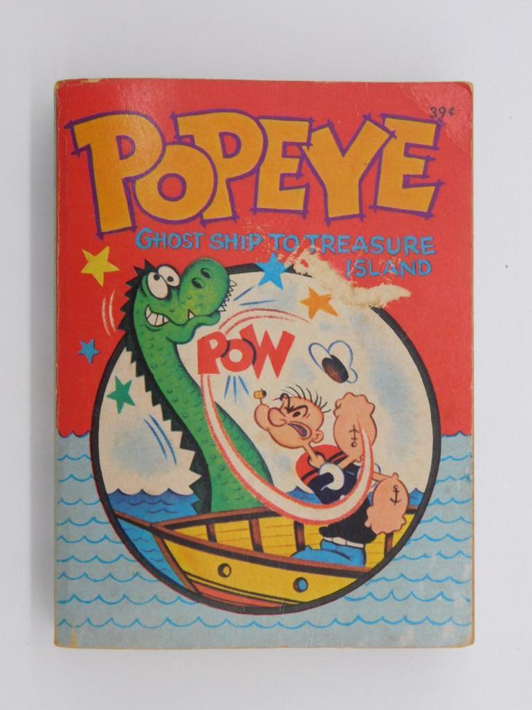 POPEYE 1967 GHOST SHIP TO TREASURE ISLAND BOOK TIN (1 of 6)