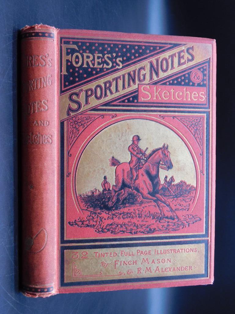 1885 FORES'S SPORTING NOTES SKETCHES BOOK BY FINCH (1 of 10)