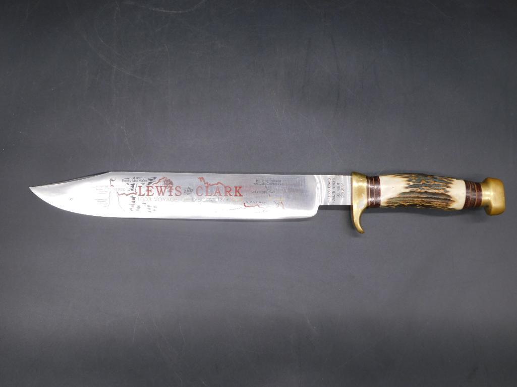 GERMAN BULLDOG BRAND HAMMER FORGED LEWIS AND CLARK (1 of 6)