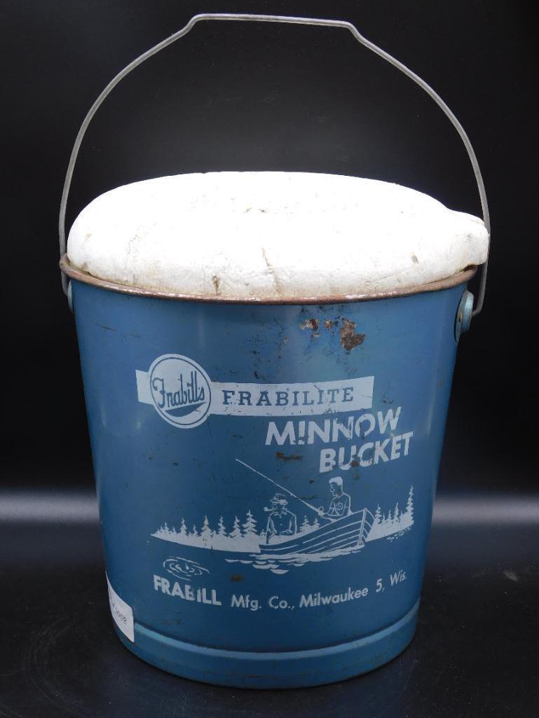 FRABILITE MINNOW BUCKET VINTAGE ANTIQUE (1 of 3)