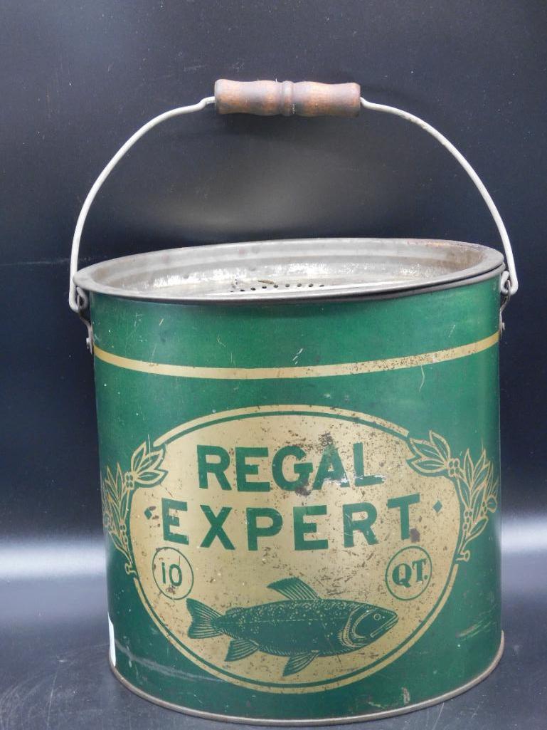 REGAL EXPERT MINNOW BUCKET VINTAGE ANTIQUE (1 of 3)