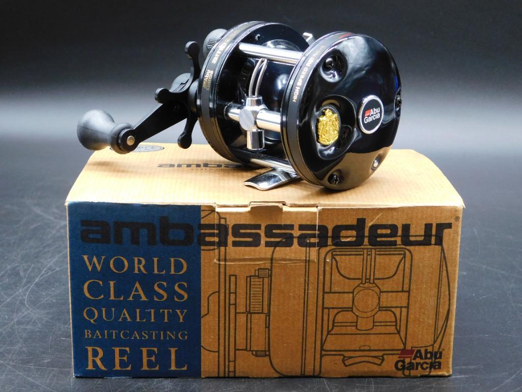 SWEDISH AMBASSADEUR FISHING REEL WITH ORIGINAL BOX 1425 (1 of 14)