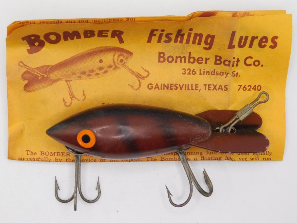 BOMBER LURE VINTAGE ANTIQUE: BOMBER LURE VINTAGE ANTIQUE *** LURE VINTAGE ANTIQUE