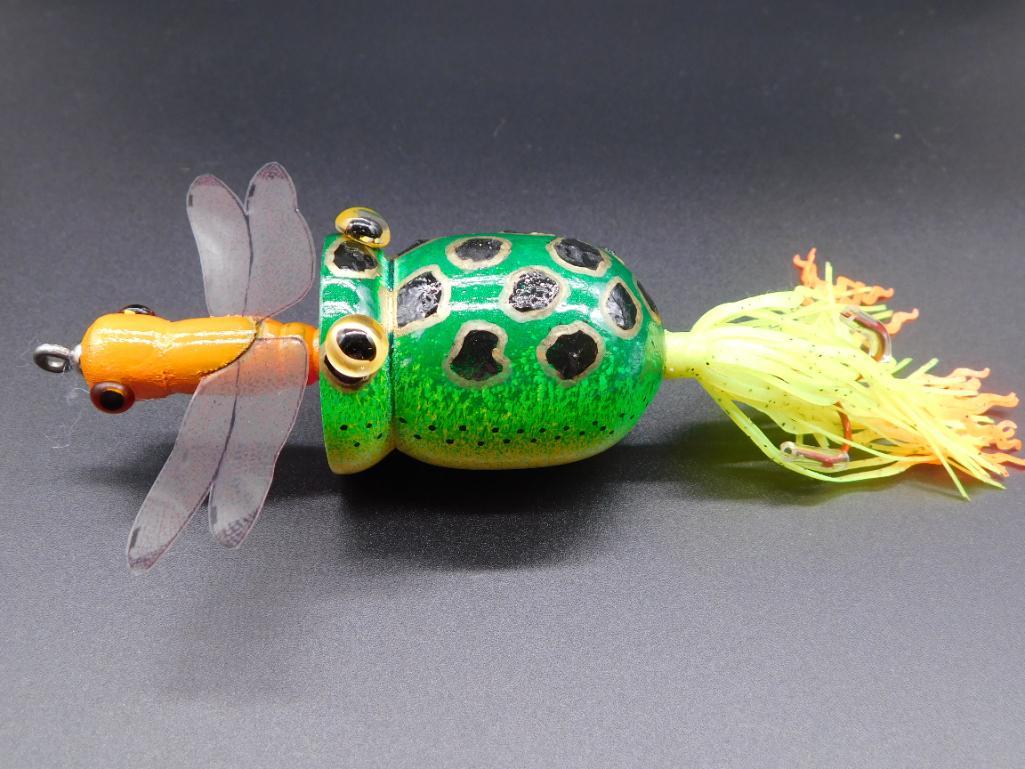 NBLURES HAND CRAFTED LURE WITH BOX VINTAGE ANTIQUE: NBLURES HAND CRAFTED LURE WITH BOX VINTAGE ANTIQUE *** NBLURES HAND CRAFTED LURE WITH BOX VINTAGE ANTIQUE