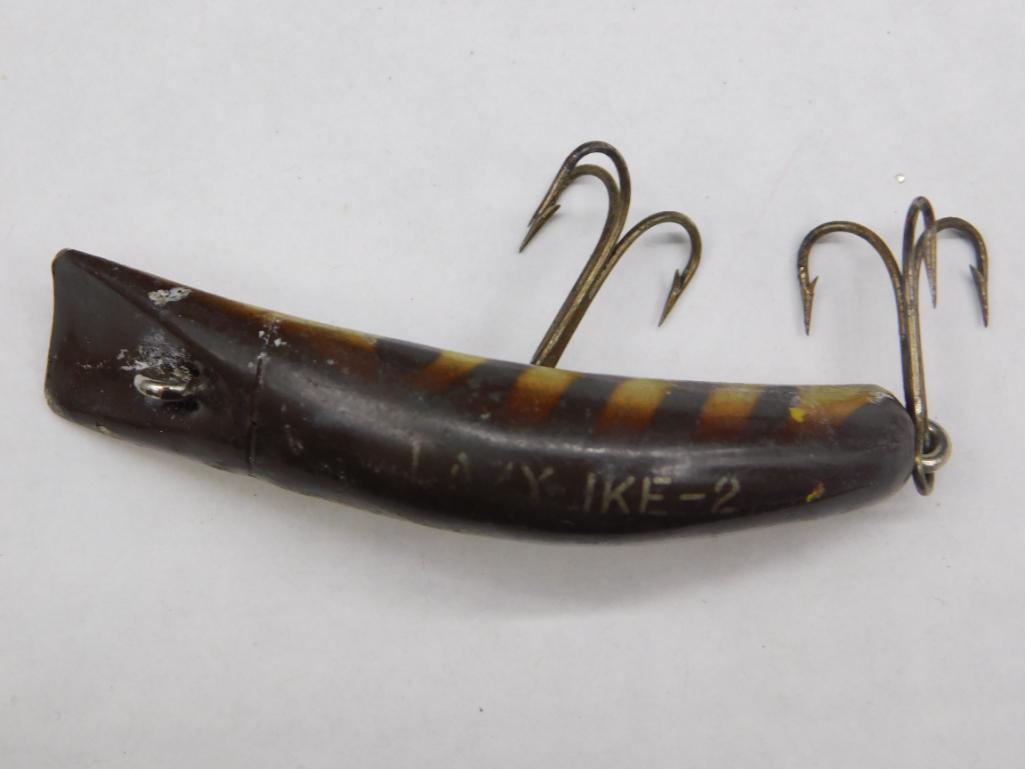 IKE LURE VINTAGE ANTIQUE: IKE LURE VINTAGE ANTIQUE *** IKE LURE VINTAGE ANTIQUE